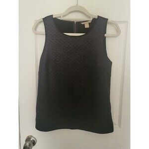 Banana Republic Dressy Tank Top Black Size S